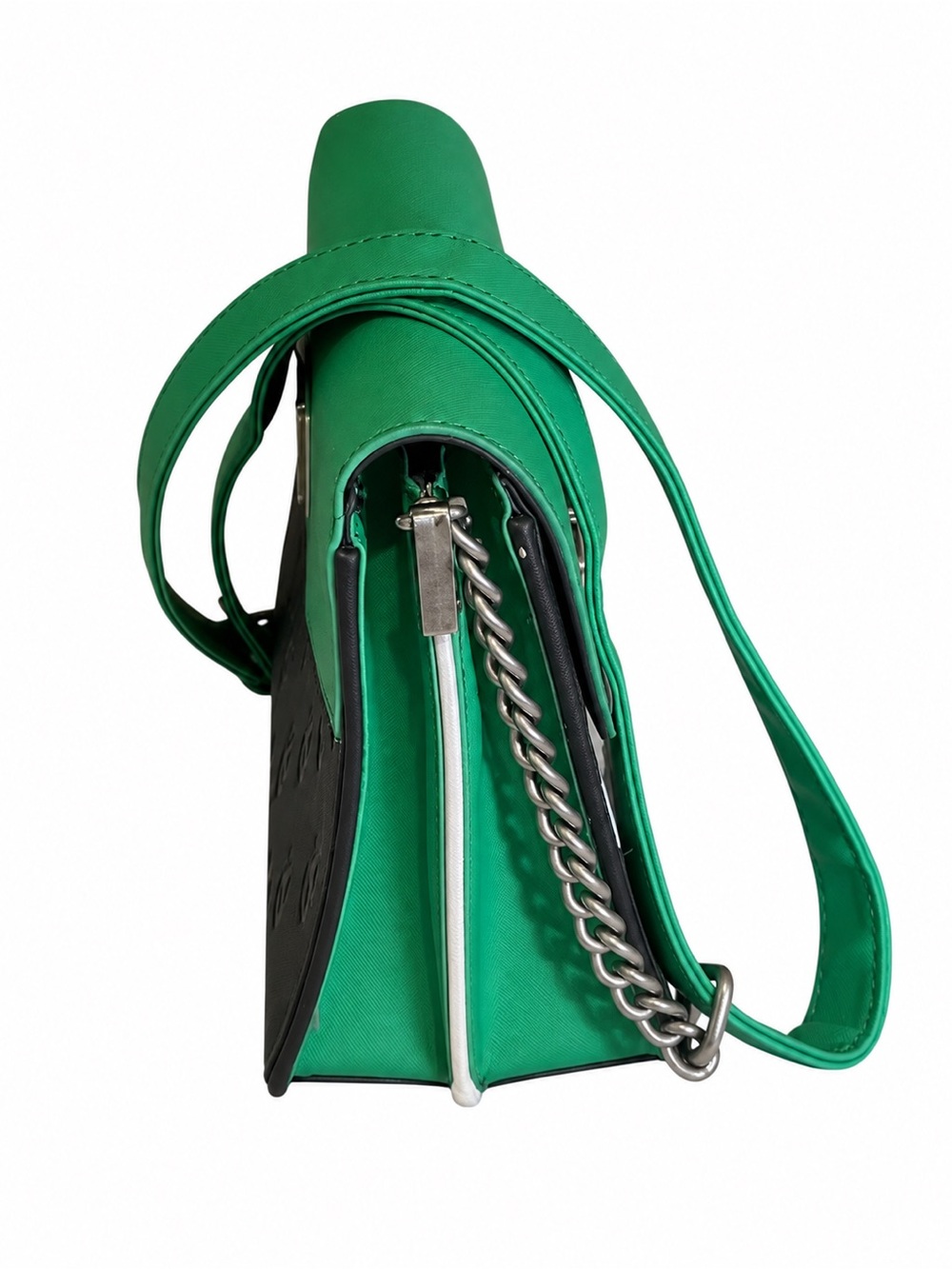 Loungefly Harry Potter Slytherin Crossbody Bag NWOT Green Black + Ravenclaw Pin - Picture 5 of 10